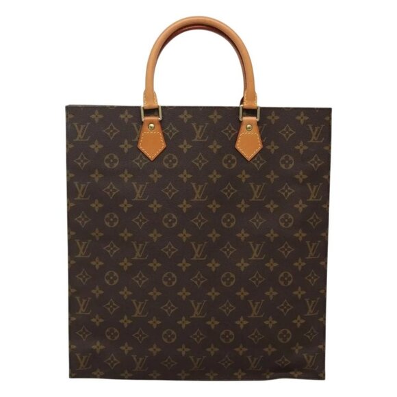 LOUIS VUITTON Monogram Sac Plat Hand Bag - Picture 12 of 16
